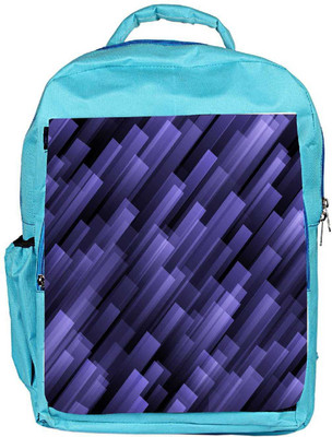 

Snoogg Eco Friendly Canvas Abstract Violet Background Backpack Rucksack School Travel Unisex Casual Canvas Bag Bookbag Satchel 5 L Backpack(Blue)