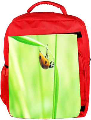 

Snoogg Eco Friendly Canvas Beatel In Yellow Designer Backpack Rucksack School Travel Unisex Casual Canvas Bag Bookbag Satchel 5 L Backpack(Red)