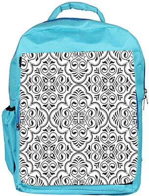

Snoogg Eco Friendly Canvas Abstract Amazed Pattern Designer Backpack Rucksack School Travel Unisex Casual Canvas Bag Bookbag Satchel 5 L Backpack(Blue)