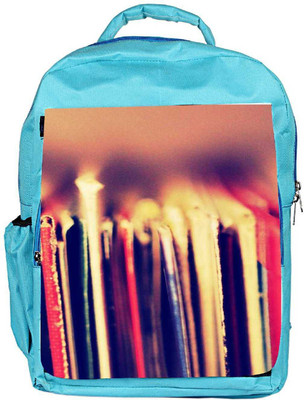 

Snoogg Eco Friendly Canvas Book Worm Backpack Rucksack School Travel Unisex Casual Canvas Bag Bookbag Satchel 5 L Backpack(Blue)