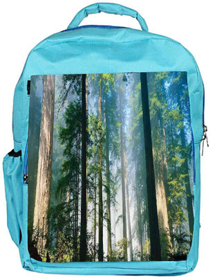 

Snoogg Eco Friendly Canvas Long Trees Designer Backpack Rucksack School Travel Unisex Casual Canvas Bag Bookbag Satchel 5 L Backpack(Blue)