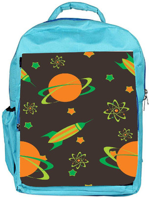 

Snoogg Eco Friendly Canvas Abstract Science Background Backpack Rucksack School Travel Unisex Casual Canvas Bag Bookbag Satchel 5 L Backpack(Blue)