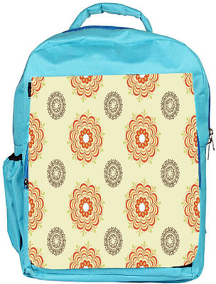 

Snoogg Eco Friendly Canvas Multiple Design Cream Pattern Designer Backpack Rucksack School Travel Unisex Casual Canvas Bag Bookbag Satchel 5 L Backpack(Blue)