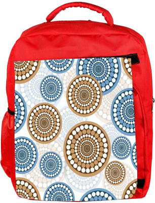 

Snoogg Eco Friendly Canvas Colorful Love Designer Backpack Rucksack School Travel Unisex Casual Canvas Bag Bookbag Satchel 5 L Backpack(Red)