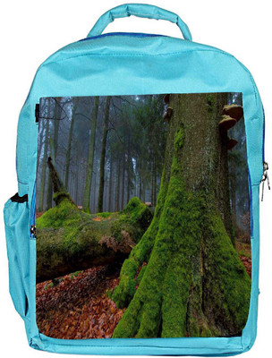 

Snoogg Eco Friendly Canvas Green Tree Designer Backpack Rucksack School Travel Unisex Casual Canvas Bag Bookbag Satchel 5 L Backpack(Blue)