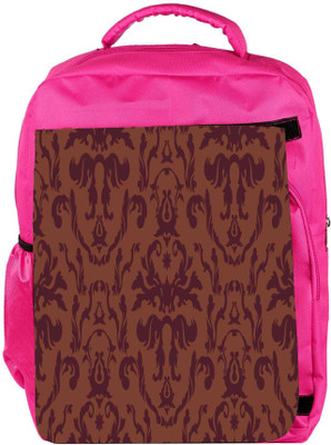 

Snoogg Eco Friendly Canvas Red Pattern Designer Backpack Rucksack School Travel Unisex Casual Canvas Bag Bookbag Satchel 5 L Backpack(Pink)