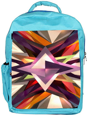 

Snoogg Eco Friendly Canvas Star Shreds 2702 Backpack Rucksack School Travel Unisex Casual Canvas Bag Bookbag Satchel 5 L Backpack(Blue)