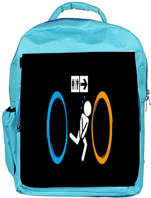 

Snoogg Eco Friendly Canvas Washroom Designer Backpack Rucksack School Travel Unisex Casual Canvas Bag Bookbag Satchel 5 L Backpack(Blue)