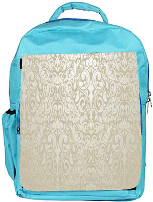 

Snoogg Eco Friendly Canvas Light Backgroung Design Designer Backpack Rucksack School Travel Unisex Casual Canvas Bag Bookbag Satchel 5 L Backpack(Blue)