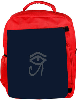

Snoogg Eco Friendly Canvas Oudjat Dark Designer Backpack Rucksack School Travel Unisex Casual Canvas Bag Bookbag Satchel 5 L Backpack(Red)
