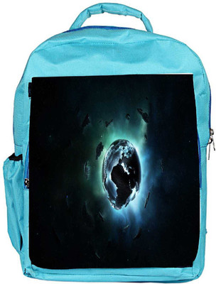 

Snoogg Eco Friendly Canvas Mechanism Of Earth Designer Backpack Rucksack School Travel Unisex Casual Canvas Bag Bookbag Satchel 5 L Backpack(Blue)