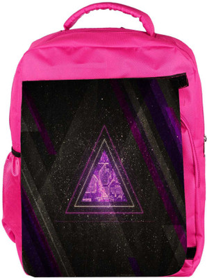 

Snoogg Eco Friendly Canvas Zoyd Dimensions Backpack Rucksack School Travel Unisex Casual Canvas Bag Bookbag Satchel 5 L Backpack(Pink)