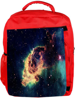 

Snoogg Eco Friendly Canvas Meteorite Space Backpack Rucksack School Travel Unisex Casual Canvas Bag Bookbag Satchel 5 L Backpack(Red)