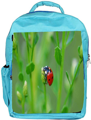 

Snoogg Eco Friendly Canvas Red Beatel Designer Backpack Rucksack School Travel Unisex Casual Canvas Bag Bookbag Satchel 5 L Backpack(Blue)