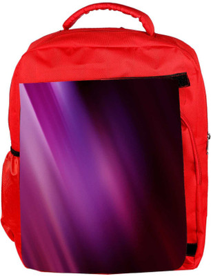 

Snoogg Eco Friendly Canvas Abstract Artistic Designer Backpack Rucksack School Travel Unisex Casual Canvas Bag Bookbag Satchel 5 L Backpack(Red)
