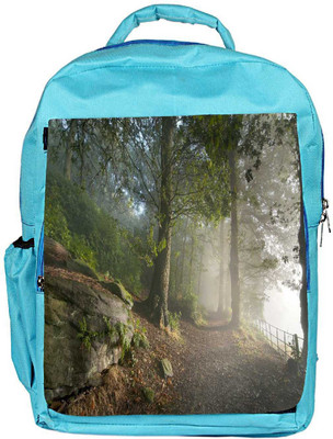 

Snoogg Eco Friendly Canvas White Forest Designer Backpack Rucksack School Travel Unisex Casual Canvas Bag Bookbag Satchel 5 L Backpack(Blue)