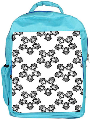 

Snoogg Eco Friendly Canvas Grey Designed Pattern Designer Backpack Rucksack School Travel Unisex Casual Canvas Bag Bookbag Satchel 5 L Backpack(Blue)