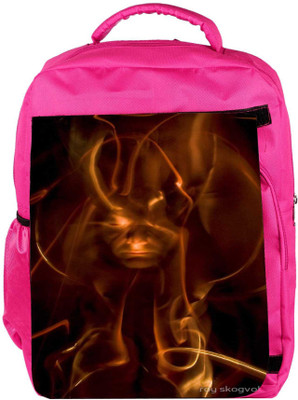 

Snoogg Eco Friendly Canvas Find Yourself Abstract Backpack Rucksack School Travel Unisex Casual Canvas Bag Bookbag Satchel 5 L Backpack(Pink)