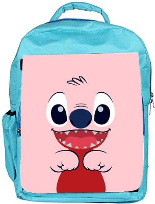 

Snoogg Eco Friendly Canvas Pink Insert Face Backpack Rucksack School Travel Unisex Casual Canvas Bag Bookbag Satchel 5 L Backpack(Blue)