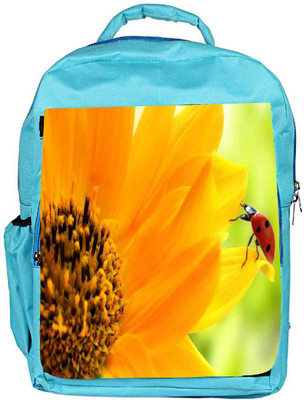 

Snoogg Eco Friendly Canvas Beatel In Yellow Designer Backpack Rucksack School Travel Unisex Casual Canvas Bag Bookbag Satchel 5 L Backpack(Blue)
