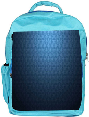 

Snoogg Eco Friendly Canvas Light Blue Pattern Design Designer Backpack Rucksack School Travel Unisex Casual Canvas Bag Bookbag Satchel 5 L Backpack(Blue)