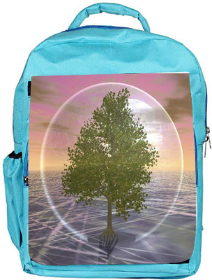 

Snoogg Eco Friendly Canvas Climate Backpack Rucksack School Travel Unisex Casual Canvas Bag Bookbag Satchel 5 L Backpack(Blue)