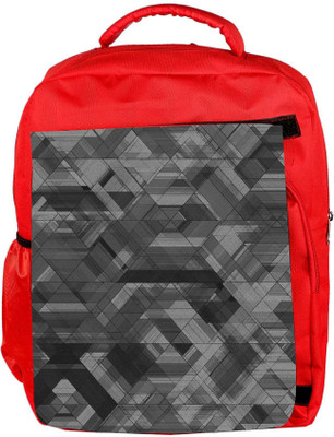 

Snoogg Eco Friendly Canvas Space Black Abstract Designer Backpack Rucksack School Travel Unisex Casual Canvas Bag Bookbag Satchel 5 L Backpack(Red)