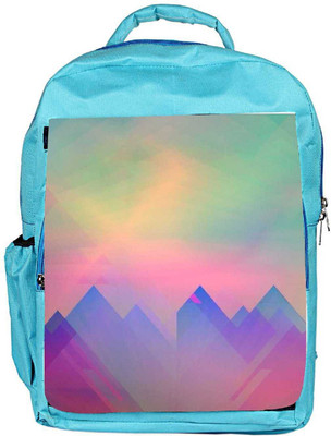 

Snoogg Eco Friendly Canvas Abstract Formations Backpack Rucksack School Travel Unisex Casual Canvas Bag Bookbag Satchel 5 L Backpack(Blue)