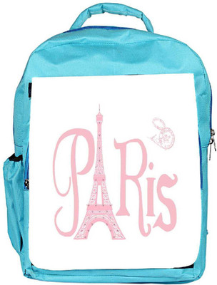 

Snoogg Eco Friendly Canvas Paris Eiffel A 2500 Backpack Rucksack School Travel Unisex Casual Canvas Bag Bookbag Satchel 5 L Backpack(Blue)