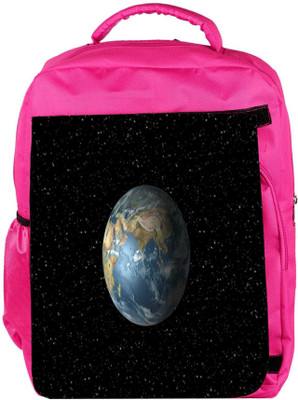 

Snoogg Eco Friendly Canvas Earth Backpack Rucksack School Travel Unisex Casual Canvas Bag Bookbag Satchel 5 L Backpack(Pink)