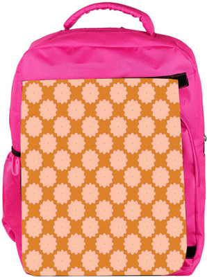 

Snoogg Eco Friendly Canvas Flora Pattern Design Backpack Rucksack School Travel Unisex Casual Canvas Bag Bookbag Satchel 5 L Backpack(Pink)