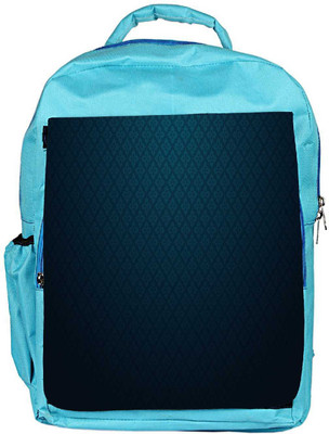 

Snoogg Eco Friendly Canvas Abstract Pattern Design Designer Backpack Rucksack School Travel Unisex Casual Canvas Bag Bookbag Satchel 5 L Backpack(Blue)