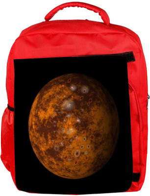 

Snoogg Eco Friendly Canvas Callisto Backpack Rucksack School Travel Unisex Casual Canvas Bag Bookbag Satchel 5 L Backpack(Red)