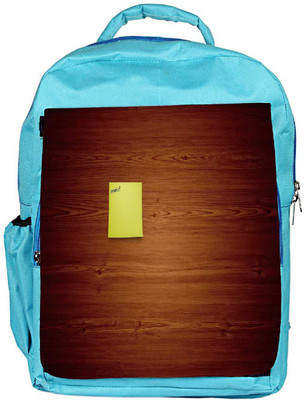 

Snoogg Eco Friendly Canvas Post It Designer Backpack Rucksack School Travel Unisex Casual Canvas Bag Bookbag Satchel 5 L Backpack(Blue)