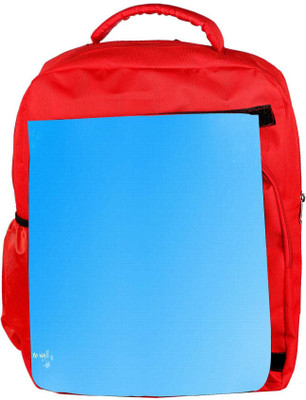 

Snoogg Eco Friendly Canvas Blue No Wall Designer Backpack Rucksack School Travel Unisex Casual Canvas Bag Bookbag Satchel 5 L Backpack(Red)