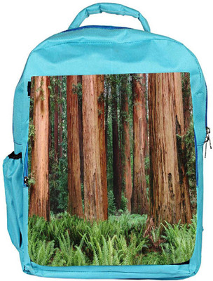 

Snoogg Eco Friendly Canvas Brown Trees Designer Backpack Rucksack School Travel Unisex Casual Canvas Bag Bookbag Satchel 5 L Backpack(Blue)