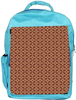 

Snoogg Eco Friendly Canvas Abstract Brown Patern Design Designer Backpack Rucksack School Travel Unisex Casual Canvas Bag Bookbag Satchel 5 L Backpack(Blue)