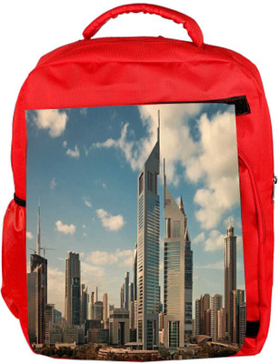 

Snoogg Eco Friendly Canvas Smoky Fog Designer Backpack Rucksack School Travel Unisex Casual Canvas Bag Bookbag Satchel 5 L Backpack(Red)