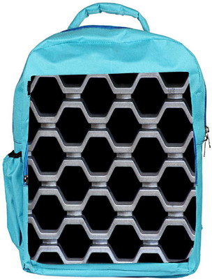 

Snoogg Eco Friendly Canvas Train Cage Designer Backpack Rucksack School Travel Unisex Casual Canvas Bag Bookbag Satchel 5 L Backpack(Blue)