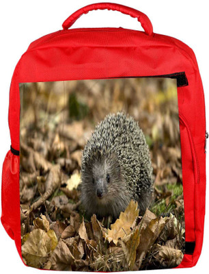 

Snoogg Eco Friendly Canvas Small Animal Designer Backpack Rucksack School Travel Unisex Casual Canvas Bag Bookbag Satchel 5 L Backpack(Red)