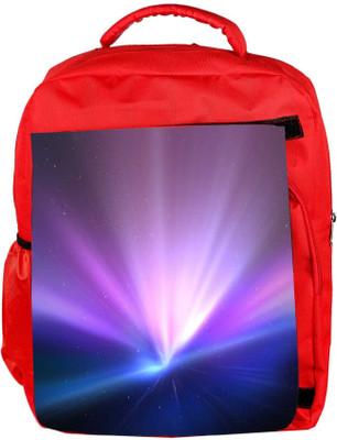 

Snoogg Eco Friendly Canvas Light Colour Abstract Designer Backpack Rucksack School Travel Unisex Casual Canvas Bag Bookbag Satchel 5 L Backpack(Red)
