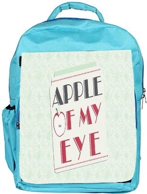 

Snoogg Eco Friendly Canvas Apple Of My Eye Designer Backpack Rucksack School Travel Unisex Casual Canvas Bag Bookbag Satchel 5 L Backpack(Blue)