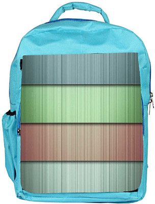 

Snoogg Eco Friendly Canvas Line Patterned Design Designer Backpack Rucksack School Travel Unisex Casual Canvas Bag Bookbag Satchel 5 L Backpack(Blue)