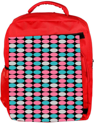 

Snoogg Eco Friendly Canvas Background Spotter Backpack Rucksack School Travel Unisex Casual Canvas Bag Bookbag Satchel 5 L Backpack(Red)