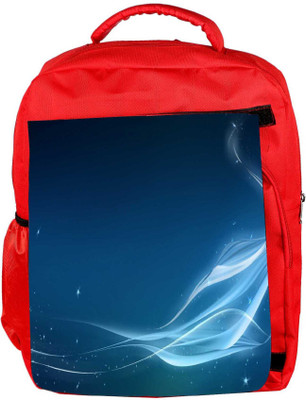 

Snoogg Eco Friendly Canvas Abstract Sparkling Design Designer Backpack Rucksack School Travel Unisex Casual Canvas Bag Bookbag Satchel 5 L Backpack(Red)