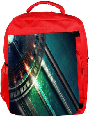 

Snoogg Eco Friendly Canvas Fast Burn Mechanism Designer Backpack Rucksack School Travel Unisex Casual Canvas Bag Bookbag Satchel 5 L Backpack(Red)