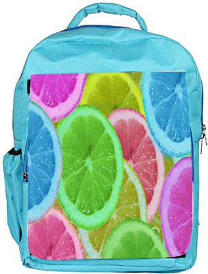 

Snoogg Eco Friendly Canvas Citrus Refresh Backpack Rucksack School Travel Unisex Casual Canvas Bag Bookbag Satchel 5 L Backpack(Blue)