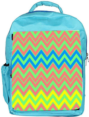 

Snoogg Eco Friendly Canvas Colourful Pattern 2573 Backpack Rucksack School Travel Unisex Casual Canvas Bag Bookbag Satchel 5 L Backpack(Blue)