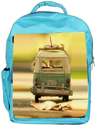 

Snoogg Eco Friendly Canvas Vintage Toy Backpack Rucksack School Travel Unisex Casual Canvas Bag Bookbag Satchel 5 L Backpack(Blue)
