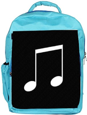 

Snoogg Eco Friendly Canvas Music Minimal Backpack Rucksack School Travel Unisex Casual Canvas Bag Bookbag Satchel 5 L Backpack(Blue)